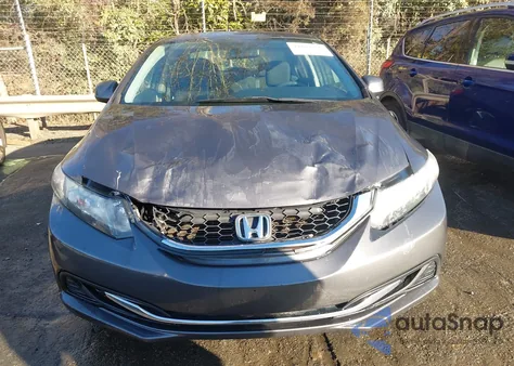 2013 Honda Civic Lx z USA, uszkodzony, nr VIN 2HGFB2F5XDH603107